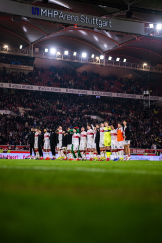 Spieler von VfB Stuttgart in Formation